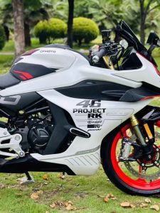 Waterproof Decal Sticker for 250/450Sr Personalized Modification Sponsorship Motorcycle Body Decoration Pulling Flower Pattern