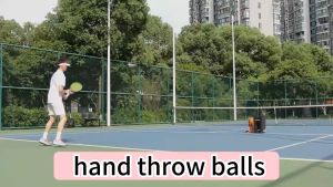 Jbotsports JT-02 Tennis Automatic Serve Machine Dual Mode Control Multi-Point Drop Ball Professional Training Suitable for Beginners