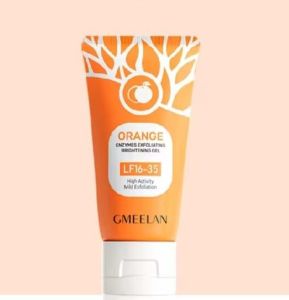 GMEELAN Exfoliating Gel Scrub Exfoliasi Blood Orange 50g*+Krim pemutih Lazy Cream 30g* beauty shop