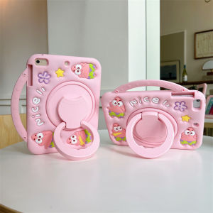 Cartoon Tablet Case For ﻿Xiaomi Pad 7 6 5 Pro/Redmi Pad SE 2 11 Inch 10.6inch Cute Kids Shockproof Soft Silicone Case With Pen Slot and Free Lanyard