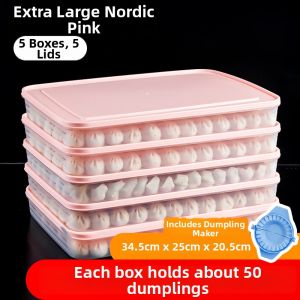 Frozen Food Storage Container Transparent Big Capacity