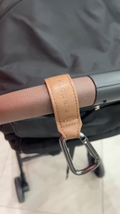 Koopers Microfiber Leather Stroller Hook | Aksesori Kerusi Tolak Keperluan Perjalanan Bayi