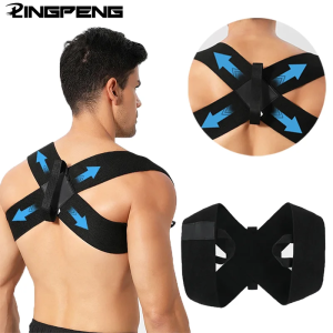 1Pcs Adjustable Posture Corrector for Men Women - Upper Back Spine Neck Shoulder & Clavicle Orthopedic Brace - for Bad Posture