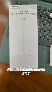 Đầu Đọc Thẻ SD 5 Trong 1 Bộ Chuyển Đổi Lightning Sang USB 3.0 Cho iPhone 14/13 Pro iPad - Sạc Nhanh Đầu Đọc Thẻ SD/TF/CF