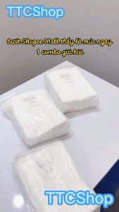 Bông Tẩy Trang Hàn Quốc No Brand 222 Miếng 100% cotton siêu mềm mịn