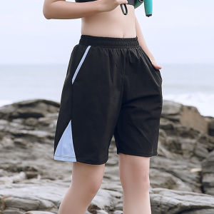 Loose Quick Dry Large Size Sports Shorts Women Anti-Light Running Badminton Fitness Pants Thin Casual Mid-Length Summer