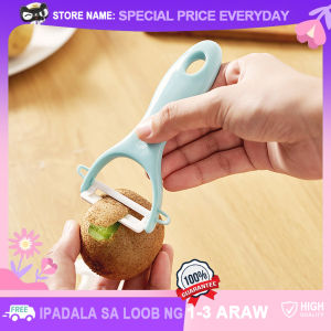 Japanese Original Ceramic Y Peeler with Hanging Hole Anti-slip Quickly Peels Vegetables Fruit Potatoes Apple Pears Novelty Kitchen Supplies Tool