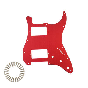 Phrilam 11 Lỗ Nhôm Anodized Hiện Đại ST/Strat HH Pickguard Guitar Tấm Chống Trầy Xước Cho Các Mẫu Xe USA/Mexico
