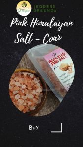 Greendahan Himalayan Salt 1 kg Coarse - Keto & Low Carb Friendly