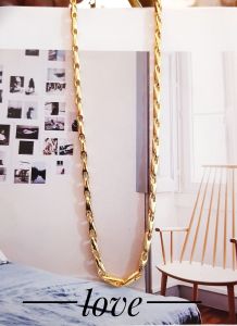 Xuping Rantai Kalung Padi Panjang 45Cm 72222d