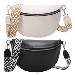 MOJOYCE Comfortable Womens Crossbody Bag with Adjustable Strap Solid Color for Travel and Shopping