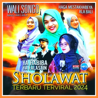Kaset MP3 Audio 130 Lagu Sholawat Religi Islami Campuran Album Pilihan Terpopuler