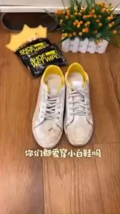 HTF Shoe COD Wipes For Sneakers Shoes Cleaning Care Product Premium White Shoe 12pcs