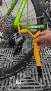 Motorcycle Chain Brush Double-headed Concave Brush Bicycle Cleaning Brush Chain Cleaning Brush Riding Equipment Tool