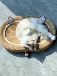 3in1 ที่ลับเล็บแมว ของเล็บแมว ทนต่อการสึกหรอ ขนาดใหญ่พิเศษ 60cm ที่นอนแมว