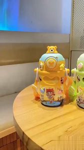 Botol Minum Sedotan Tali 650ml/BOTOL MINUM KARAKTER 130-3