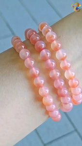 Collection Grade Rare Wealth Bowl Nanhong Red Lychee Agate Bracelet