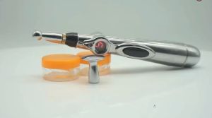 Terlaris Electric Acupunture Pen Pijat Laser Therapy Meridian Refleksi Pena Alat Akupuntur Terapi DF-618 MASSAGER PEN + GEL Keren