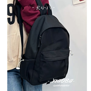 Pure Color Lightweight and Beautiful Schoolbag Female College Student Ins Japanese and Korean Style Harajuku All-Matching Girlish Travel Backpack
