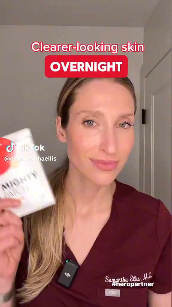 Hero Mighty Patch Natural Colloidal Acne Patch–Mild Non-Irritating Repair for Closed Acne-Prone Skin