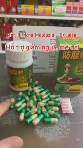 [MẪU XỊN] Mẫn Bì Nang Hỗ trợ giải độc lọc máu viêm da dị ứng ngứa mề đay Hộp lọ 30 viên