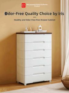 IRIS | Plastic Drawer Chest Big Capacity Storage Cabinet