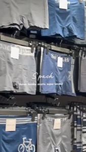 6 pcs | Boxer SPACH M008 Seamless Celana Dalam Pria Dewasa