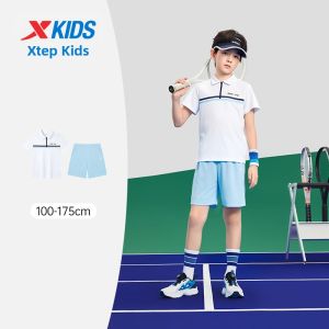 XTEP | Boys Sport Suit Short Sleeve & Shorts 2-Piece Set