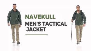 Windproof and Waterproof Winter Jacket for Men Thermal Insulated Hooded Coat Casual Loose Fit Large Size with Fleece Lining