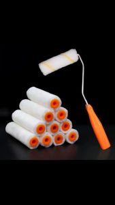 MUSCLE COW ลูกกลิ้ง ทาสี ขนแกะ ยี่ห้อ ลูกกลิ้ง สีน้ำ อะคริลิค สีน้ำมัน ขนาด 4 นิ้ว 1 กล่อง 10 ลูก