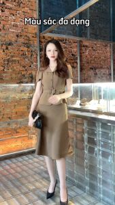 [Voucher 15% MOV 199K cap 100K Chân váy nữ HeraDG thiết kế dáng xòe rủ trẻ trung thanh lịch chất liệu Recycle bảo vệ môi trường STBC3012J