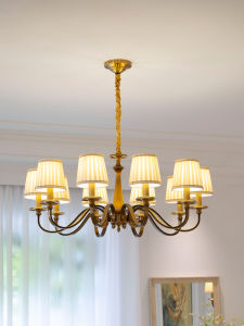 Luxury Minimalist American Style Chandelier Home Living Room Bedroom Dining Room