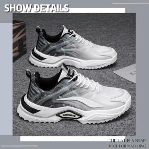 รองเท้าวิ่งนักเรียนผู้ชายส่งเร็วจากไทย ใส่ได้ทุกโอกาส ระบายอากาศดี พื้นหนากันลื่น ไม่อับเท้า มีหลายไซซ์