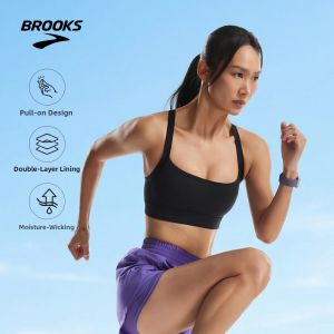Brooks | Breathable Comfortable Removable Low Intensity Sports Bra for Running and Light Exercise