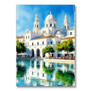 BILIBILI | Acrylic Paint By Numbers Urban Scenery Painting By Numbers on Canvas Coloring By Number for Adults Paint Digital Art