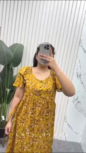 DASTER RAYON PREMIUM DRESS LOLY DRESS KEKINIAN