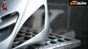 Sơn xịt Samurai Chính Hãng Silver màu Bạc - 124. (400ml)