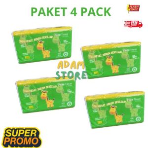 Tisu Titi 4 pack isi 180 lembar embossed