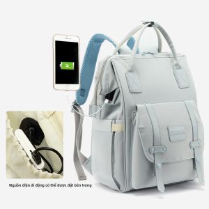 JIFANPAUL | Ba lô Đa Năng Rộng có Sạc USB