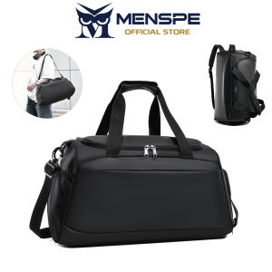MENSPE Travel Bag Sports Backpack Fashion Luggage Shoulder Bag With Independent Shoe Pocket Handbag Outdoor Sling Bag Gym Fashion Men Women Portable Travel Yoga Swimming Bag