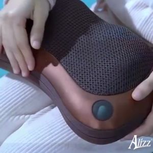 Chính hãng - Gối massage cao cấp Alizz gối massage 3D hồng ngoại xoay chiều 5 chức năng giúp giảm mệt mỏi đau nhức dụng cụ mát xa xoa bóp nhào nặn