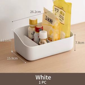 Spice Storage Box with Multiple Compartments Multi-functional Kitchen and Household Compartments for Packaged Spices