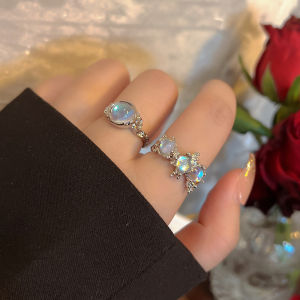 Corinna Elegant Versatile Adjustable Moonstone-Like Ring for Women Simple Sweet Stylish