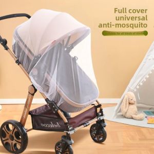 MONLEYTA | Universal Baby Stroller Mosquito Net Full Cover Child Umbrella Car Enhanced Encryption Mesh Fabric Infant Pushchair Protection