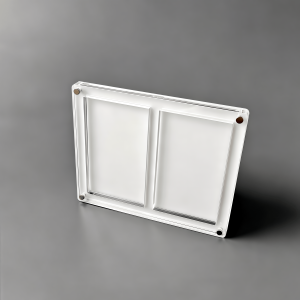 Takara Tomy | 2-Slot Graded Card Stand White Acrylic Display Holder for PTCG Rating Card Pokemon Yu-Gi-Oh Trading Cards Crystal Clear Edges