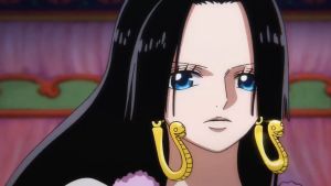 Boa Hancock Kaos One Piece Ratu Bajak Laut Street Culture T-Shirt MT13