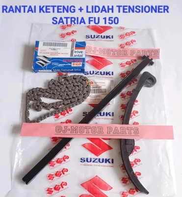 RANTAI KETENG FU PLUS LIDAH TENSRIONER SATRIA FU 150 OLD NEW FACELIFT KARBU HIGH QUALITY KUALITAS TERJAMIN