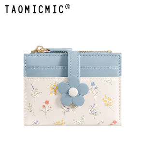 Cute Lightweight Compact Womens Wallet Student Coin Purse Fresh New 2025 Card Holder Short Style Korean Style Printed
