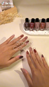 BRASOV KUTEK Cat Kuku Nude 8 ML BPOM Nail Polish Kutex Kuteks XX-CT