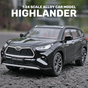 1:24 Scale Toyota Highlander Alloy Car Model Diecast Car Sound Light Car Lovers Collection Kids Birthday Gift Metal Boys Toys Helicopter Toys Car Race Track Toys - Lazada